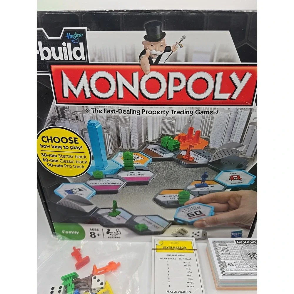 U-Build - Monopoly Brand: Hasbro‎ New But Incomplete.  Selling As Parts Only.